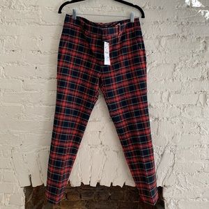 NWT Plaid Zara Pants